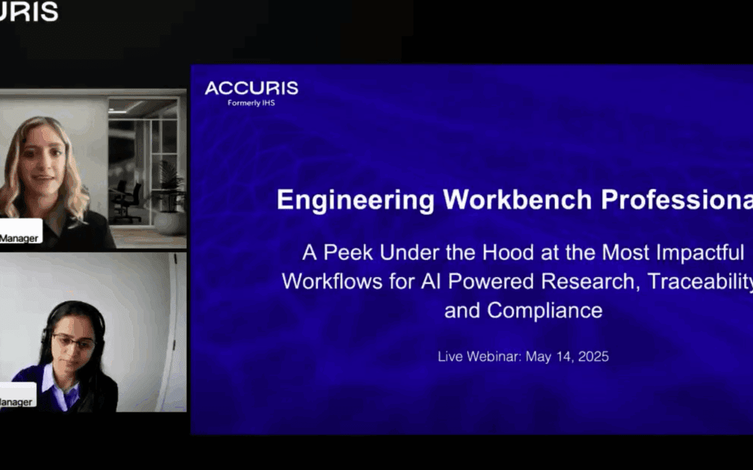 EWB Professional Webinar Recap: How Engineers Are Advancing Standards Research, Traceability, and Compliance