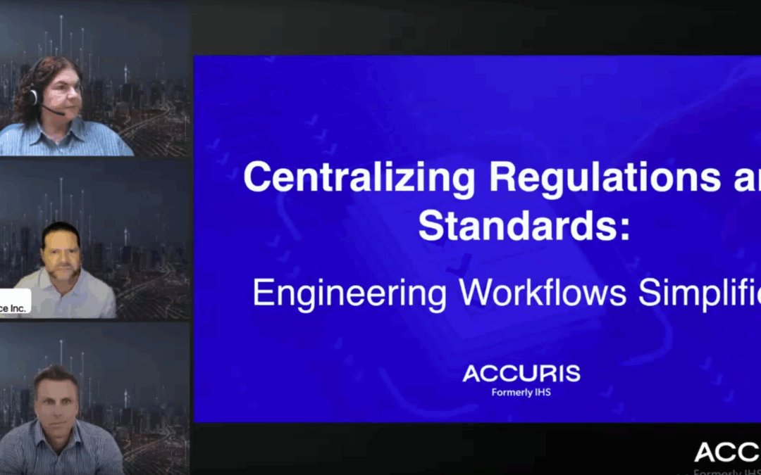 Webinar Recap: Simplifying Compliance by Centralizing Regulations and Standards
